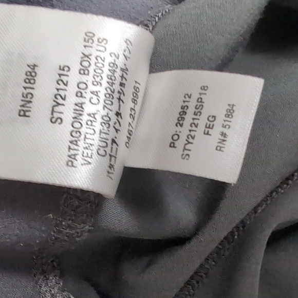 Patagonia Happy Hike Studio Pants Joggers Size Medium In Gray Patagonia STY21215 - Picture 10 of 12